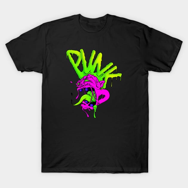 PUNK DRIP T-Shirt by auzai